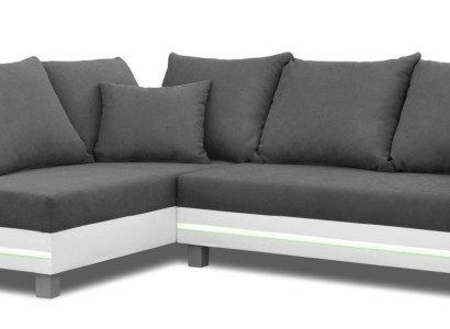 Corner sofa Living landscape Sofa Couch L-shape Upholstery Couches Leather Design